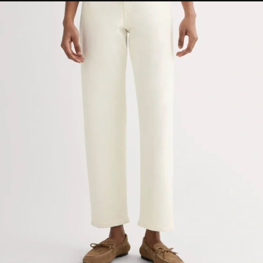 Everlane Way-High Jean, sz 26, organic cotton